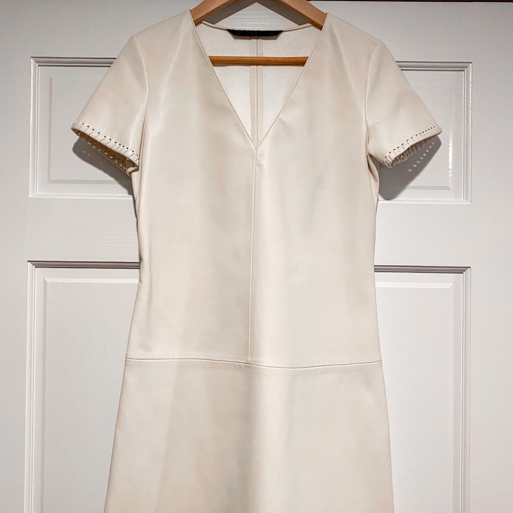 Faux Leather Zara Dress